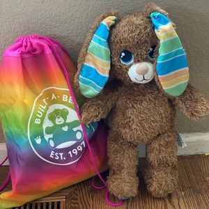 Build A Bear Easter Bunny w/ outfits & accessories